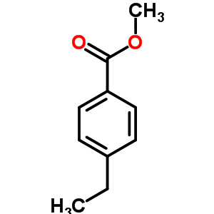 4-乙基苯甲酸甲酯結構式_7364-20-7結構式