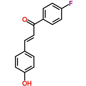 1-(4-氟苯基)-3-(4-羥基苯基)-2-丙烯-1-酮結構式_7397-22-0結構式