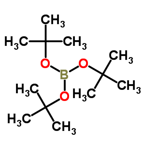 三叔丁基硼酸酯結(jié)構(gòu)式_7397-43-5結(jié)構(gòu)式