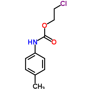 2-氯-N-(4-甲基苯基)氨基甲酸乙酯結(jié)構(gòu)式_74552-28-6結(jié)構(gòu)式