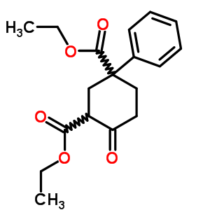 4-氧代-1-苯基-環(huán)己烷-1,3-二羧酸二乙酯結構式_7475-74-3結構式
