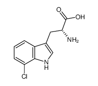 7-氯-d-色氨酸結(jié)構(gòu)式_75102-74-8結(jié)構(gòu)式