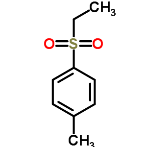 1-乙基磺?；?4-甲基-苯結(jié)構(gòu)式_7569-34-8結(jié)構(gòu)式