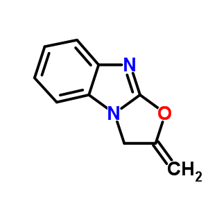(9ci)-2,3-二氫-2-亞甲基-噁唑并[3,2-a]苯并咪唑結構式_78370-20-4結構式