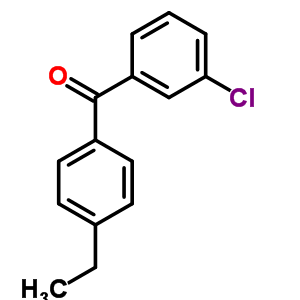 3-氯-4-乙基苯甲酮結(jié)構(gòu)式_82520-41-0結(jié)構(gòu)式