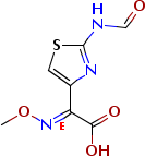 2-(2-甲?；被?1,3-噻唑-4-基)-2-(甲氧基亞氨基)乙酸結構式_83594-38-1結構式