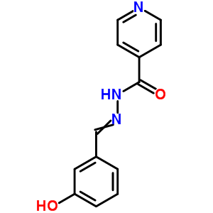 異煙酸, (m-羥基亞芐基)肼結(jié)構(gòu)式_840-80-2結(jié)構(gòu)式