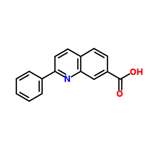 2-苯基喹啉-7-羧酸結(jié)構(gòu)式_841297-69-6結(jié)構(gòu)式