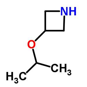 3-異丙氧基氮雜丁烷結(jié)構(gòu)式_871791-79-6結(jié)構(gòu)式
