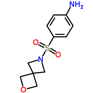 4-(2-噁-6-氮雜螺[3.3]-6-庚基磺酰基)-苯胺結(jié)構(gòu)式_872805-46-4結(jié)構(gòu)式