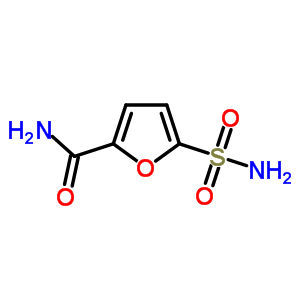(9ci)-5-(氨基磺?；?-2-呋喃羧酰胺結(jié)構(gòu)式_87299-80-7結(jié)構(gòu)式
