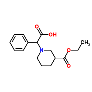 1-(羧基苯基甲基)-哌啶-3-羧酸乙酯結構式_886363-55-9結構式