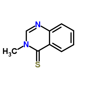 3-甲基-4(3h)-喹唑啉硫酮結構式_90418-01-2結構式