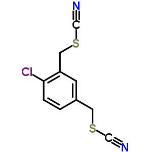 1-氯-2,4-雙(硫代氰?；谆?苯結(jié)構(gòu)式_93262-83-0結(jié)構(gòu)式