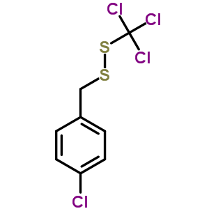 (9CI)-(4-氯苯基)甲基三氯甲基二硫化物結(jié)構(gòu)式_94137-99-2結(jié)構(gòu)式